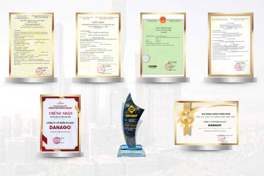 Giấy tờ pháp lý của Danago minh bạch