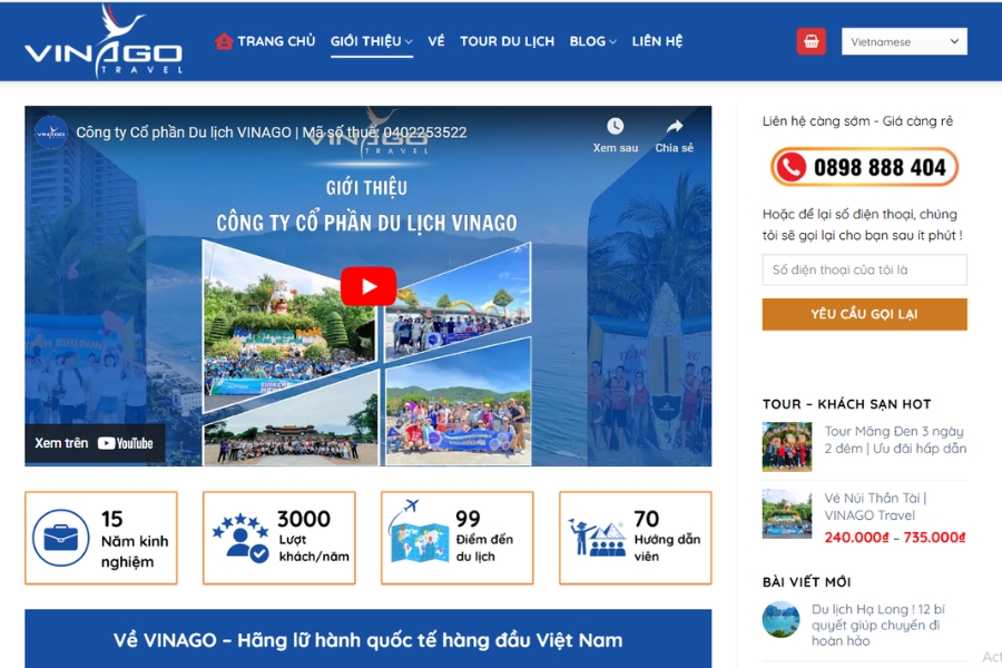 CÔNG TY DU LỊCH ĐÀ NẴNG