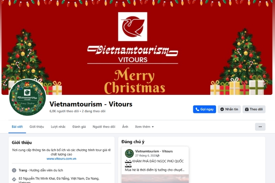 Công ty du lịch Đà Nẵng VITOUR