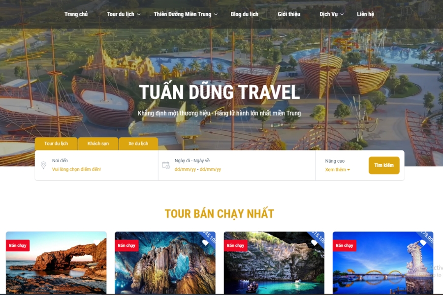 CÔNG TY DU LỊCH ĐÀ NẴNG TUẤN DŨNG TRAVEL