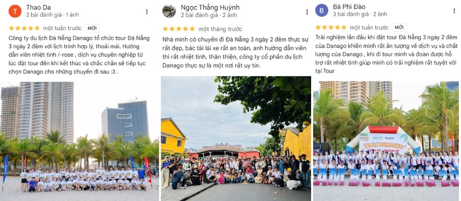 Hơn 650+ đánh giá 5 SAO trên bản đồ Google của DANAGO