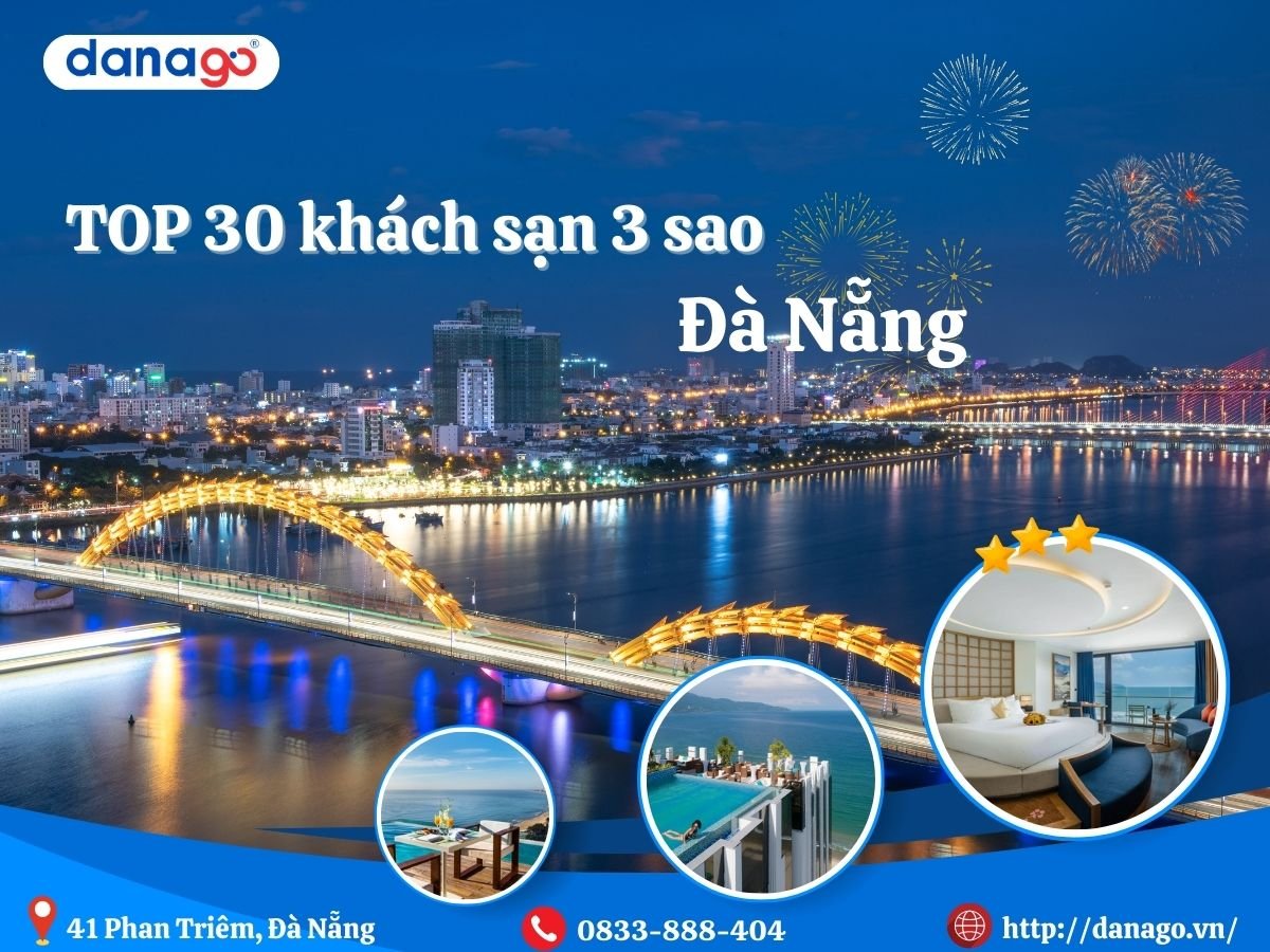 Top 30 khách sạn  Đà Nẵng 3 sao