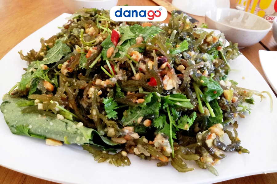 Đặc sản du lịch Lý Sơn - gỏi rong biển Đặc sản du lịch Lý Sơn - gỏi rong biển