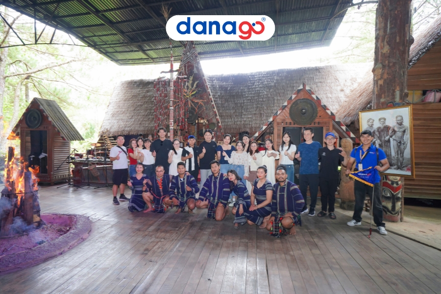 Hoạt động giao lưu tại Langbiang Land