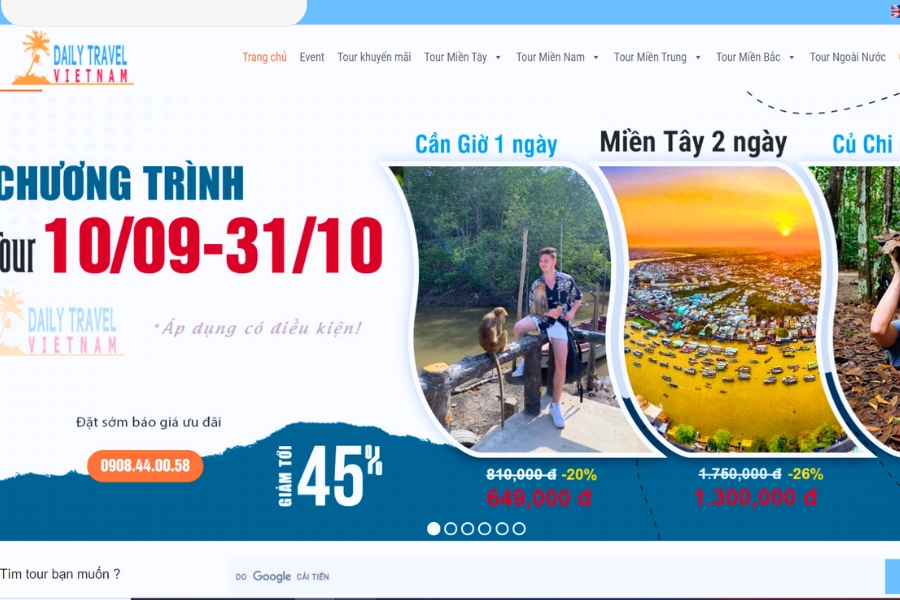 Công ty du lịch Daily Travel TOUR DU LỊCH ĐÀ NẴNG