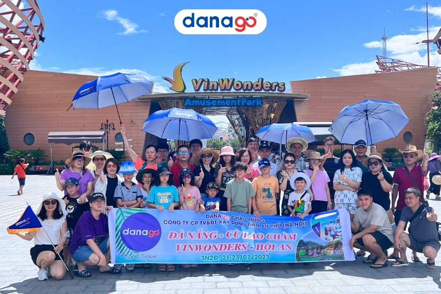 Tour Vinwonders Nam Hội An do DANAGO tổ chức Tour Vinwonders Nam Hội An do DANAGO tổ chức